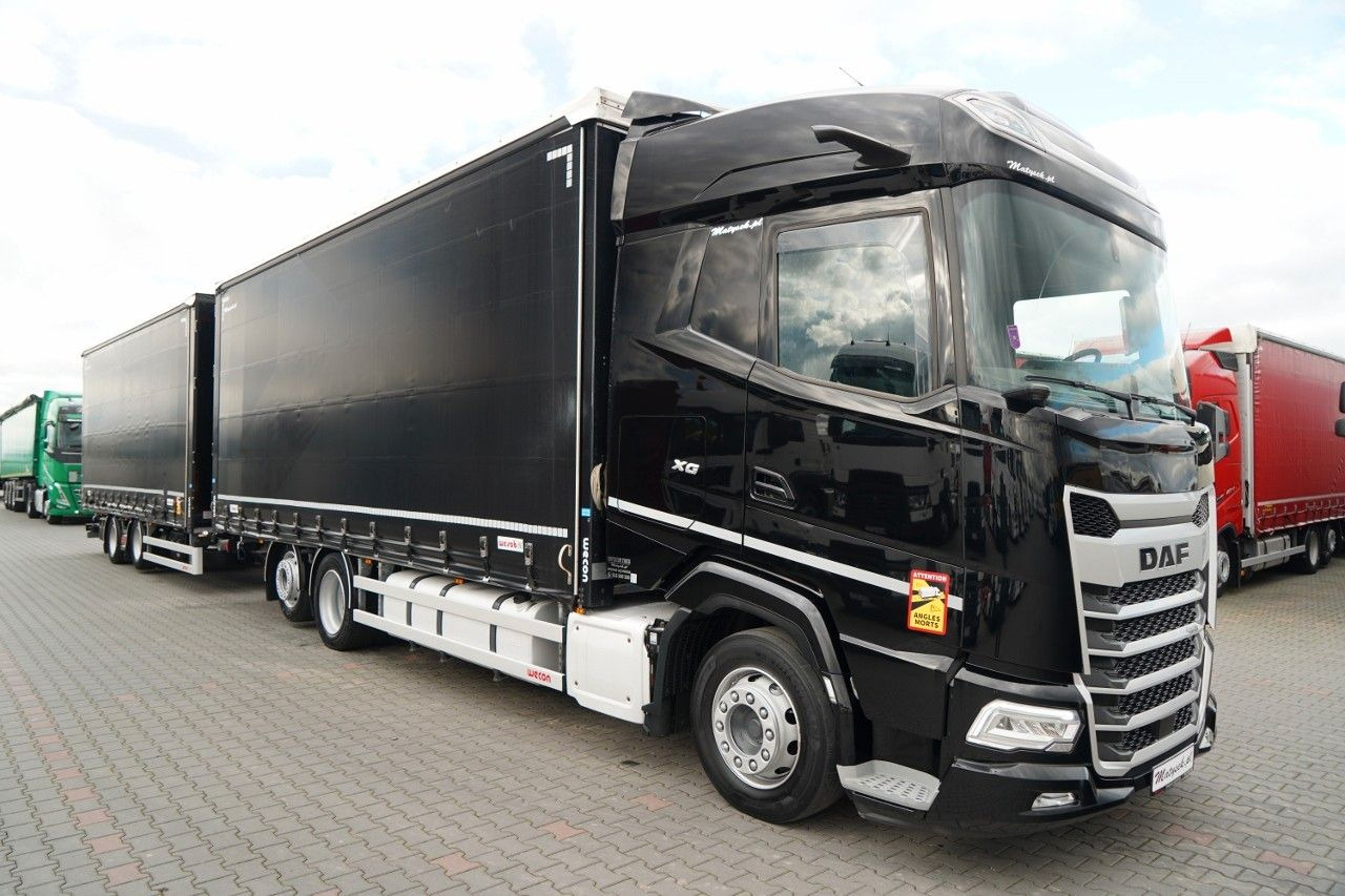 DAF XG 480 / ZESTAW TANDEM / 120 M3 / PRZEJAZDOWY / - Camião de lona: foto 4 DAF XG 480 / ZESTAW TANDEM / 120 M3 / PRZEJAZDOWY / - Camião de lona: foto 4
