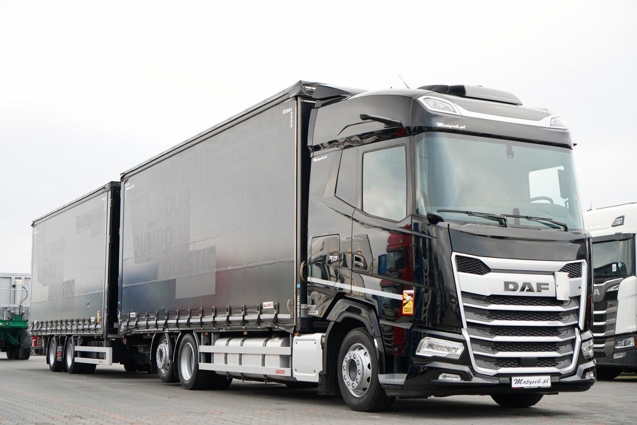 DAF XG 480 / ZESTAW TANDEM / 120 M3 / PRZEJAZDOWY / - Camião de lona: foto 4 DAF XG 480 / ZESTAW TANDEM / 120 M3 / PRZEJAZDOWY / - Camião de lona: foto 4
