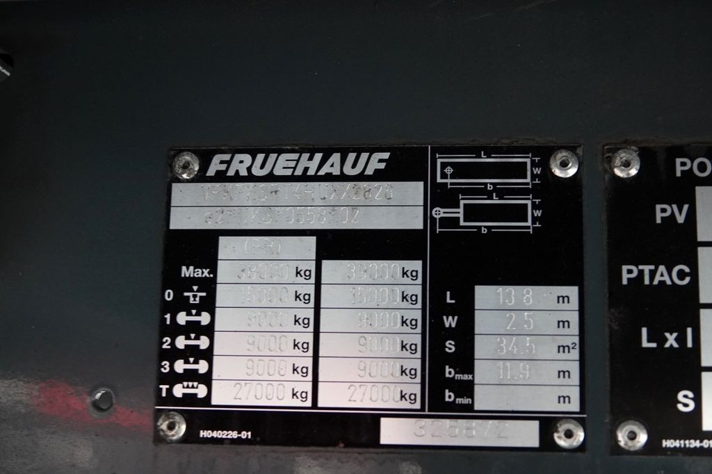 Semi-reboque frigorífico Frühauf KONTENER / KOFFER / ROLETA / PODŁOGA BARDZO MOCN: foto 19 Semi-reboque frigorífico Frühauf KONTENER / KOFFER / ROLETA / PODŁOGA BARDZO MOCN: foto 19