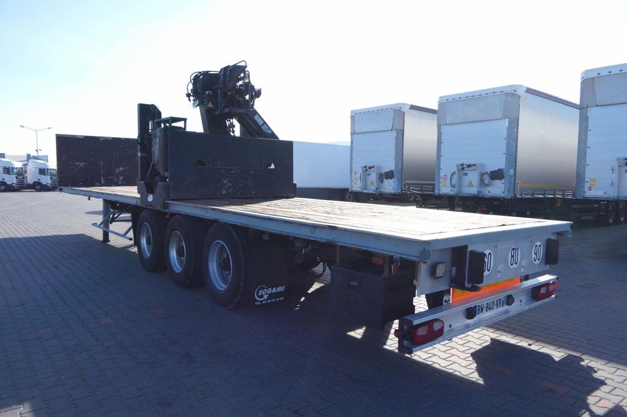 Kaiser PLATFORM/FOR BUILDING/CRANE HIAB /STRONG-FLOOR - Semi-reboque plataforma/ Caixa aberta: foto 3 Kaiser PLATFORM/FOR BUILDING/CRANE HIAB /STRONG-FLOOR - Semi-reboque plataforma/ Caixa aberta: foto 3
