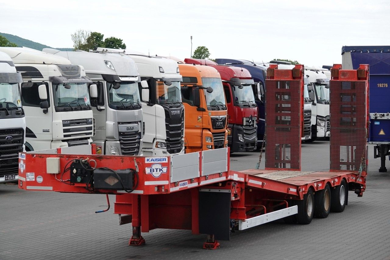 Kaiser S450 / NACZEPA LAWETA / NISKOPODWOZIE / PODEST H - Semi-reboque baixa: foto 1 Kaiser S450 / NACZEPA LAWETA / NISKOPODWOZIE / PODEST H - Semi-reboque baixa: foto 1