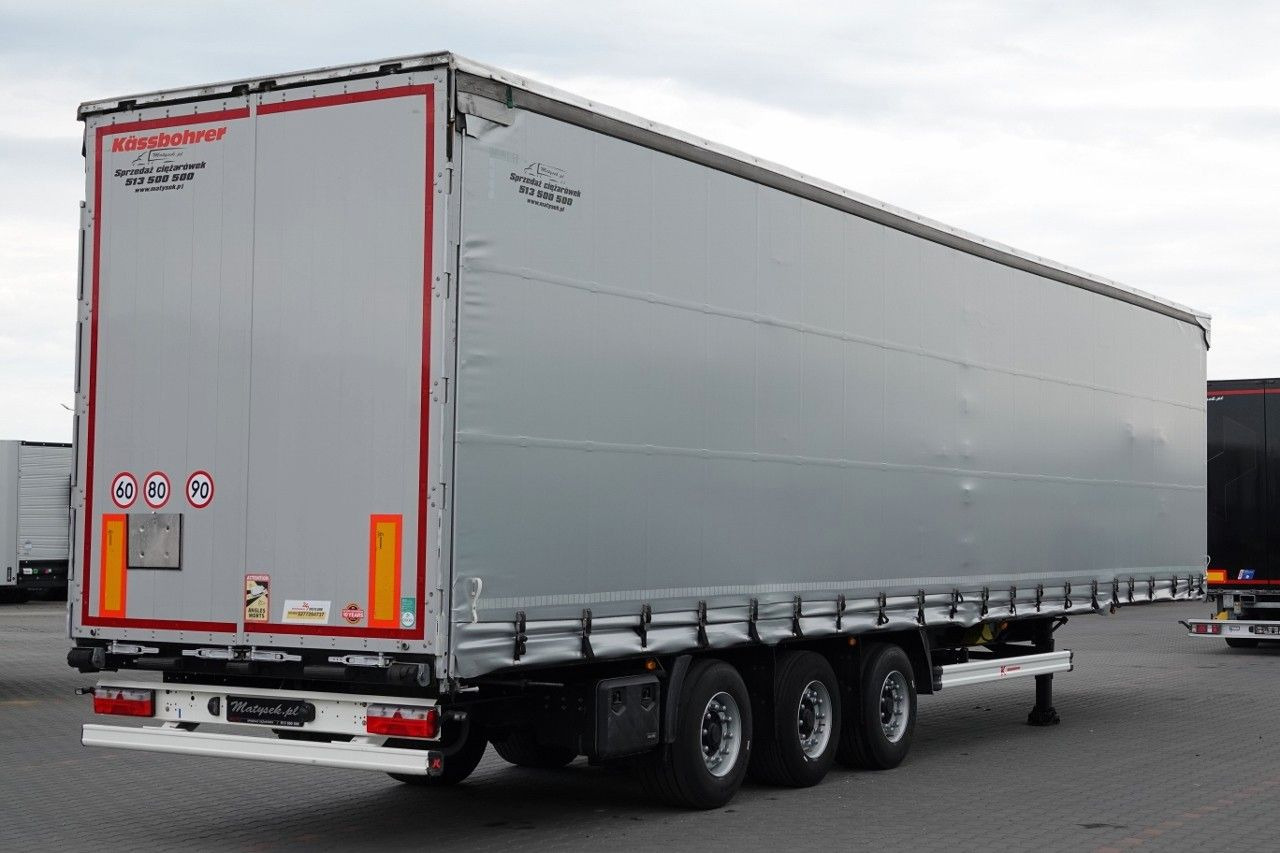 Kässbohrer FIRANKA / MEGA / LOWDECK / 2020 ROK / DACH PODNO - Semi-reboque de lona: foto 3 Kässbohrer FIRANKA / MEGA / LOWDECK / 2020 ROK / DACH PODNO - Semi-reboque de lona: foto 3