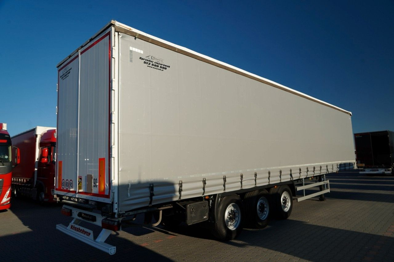 Kässbohrer FIRANKA / STANDARD / MOCNA PODŁOGA SZYNA-DESKA - Semi-reboque de lona: foto 5 Kässbohrer FIRANKA / STANDARD / MOCNA PODŁOGA SZYNA-DESKA - Semi-reboque de lona: foto 5