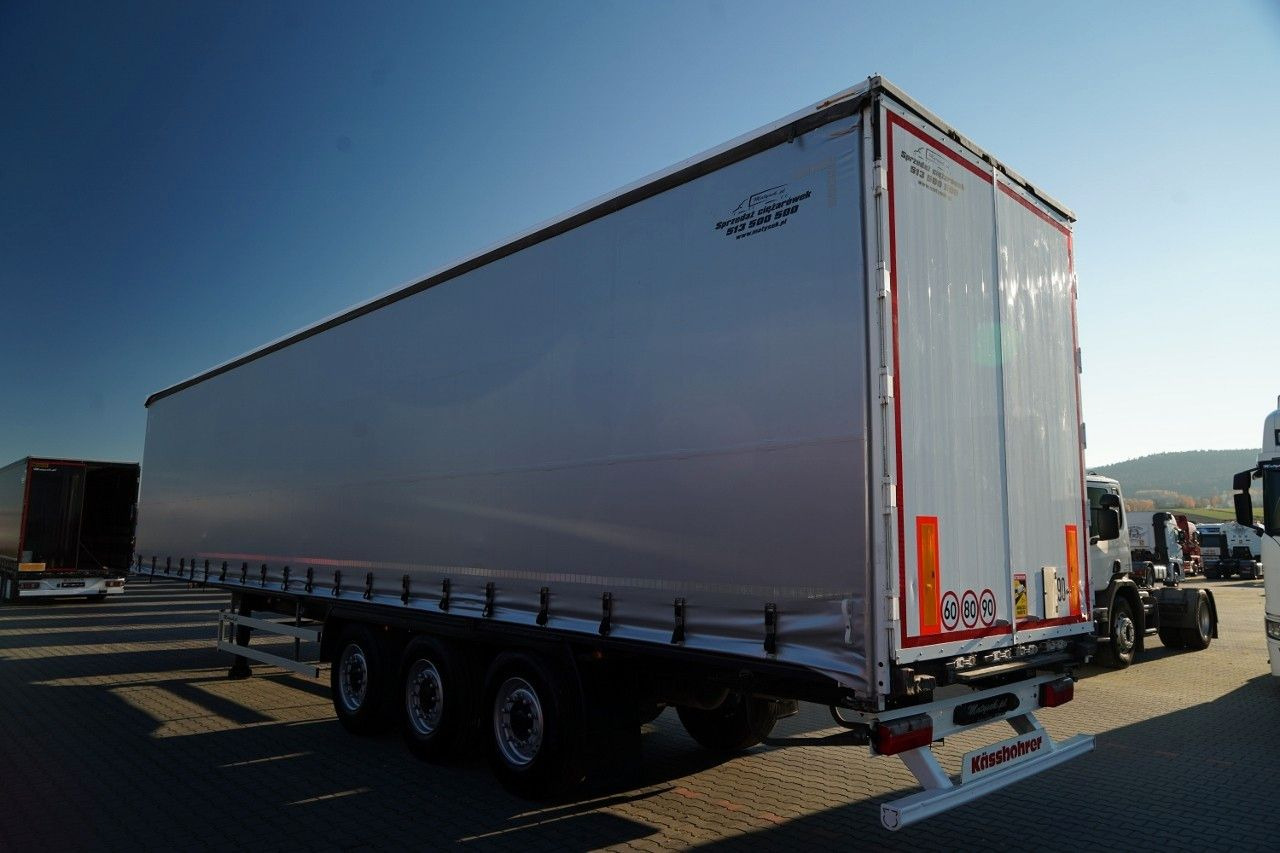 Kässbohrer FIRANKA / STANDARD / MOCNA PODŁOGA SZYNA-DESKA - Semi-reboque de lona: foto 3 Kässbohrer FIRANKA / STANDARD / MOCNA PODŁOGA SZYNA-DESKA - Semi-reboque de lona: foto 3