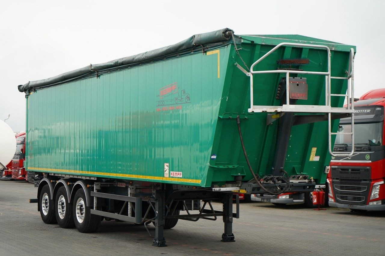 Kempf WYWROTKA 60m3 / KLAPO DRZWI / OŚ PODNOSZONA / 20 - Semi-reboque basculante: foto 1 Kempf WYWROTKA 60m3 / KLAPO DRZWI / OŚ PODNOSZONA / 20 - Semi-reboque basculante: foto 1