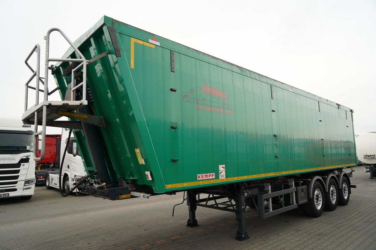 Kempf WYWROTKA 60m3 / KLAPO DRZWI / OŚ PODNOSZONA / 20 - Semi-reboque basculante: foto 4 Kempf WYWROTKA 60m3 / KLAPO DRZWI / OŚ PODNOSZONA / 20 - Semi-reboque basculante: foto 4