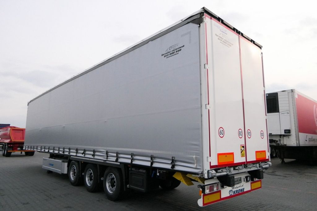 Krone CURTAINSIDER/MEGA/PALLET BOX/LIFTED ROOF & AXLE/ - Semi-reboque de lona: foto 3 Krone CURTAINSIDER/MEGA/PALLET BOX/LIFTED ROOF & AXLE/ - Semi-reboque de lona: foto 3