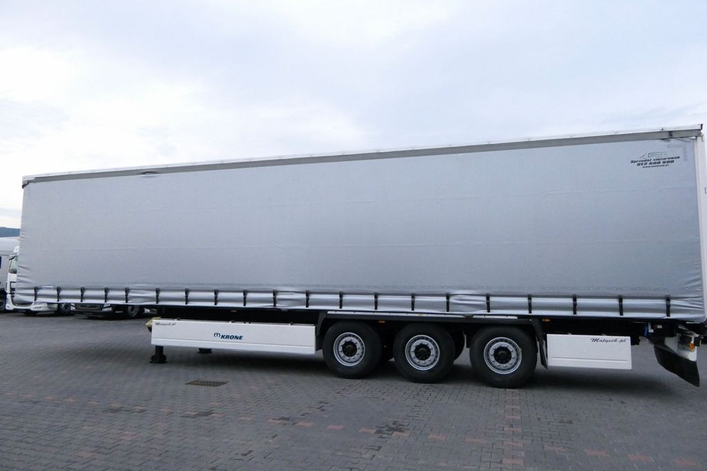 Krone CURTAINSIDER/PALLET BOX/LIFTED AXLE/2018 YEAR - Semi-reboque de lona: foto 3 Krone CURTAINSIDER/PALLET BOX/LIFTED AXLE/2018 YEAR - Semi-reboque de lona: foto 3
