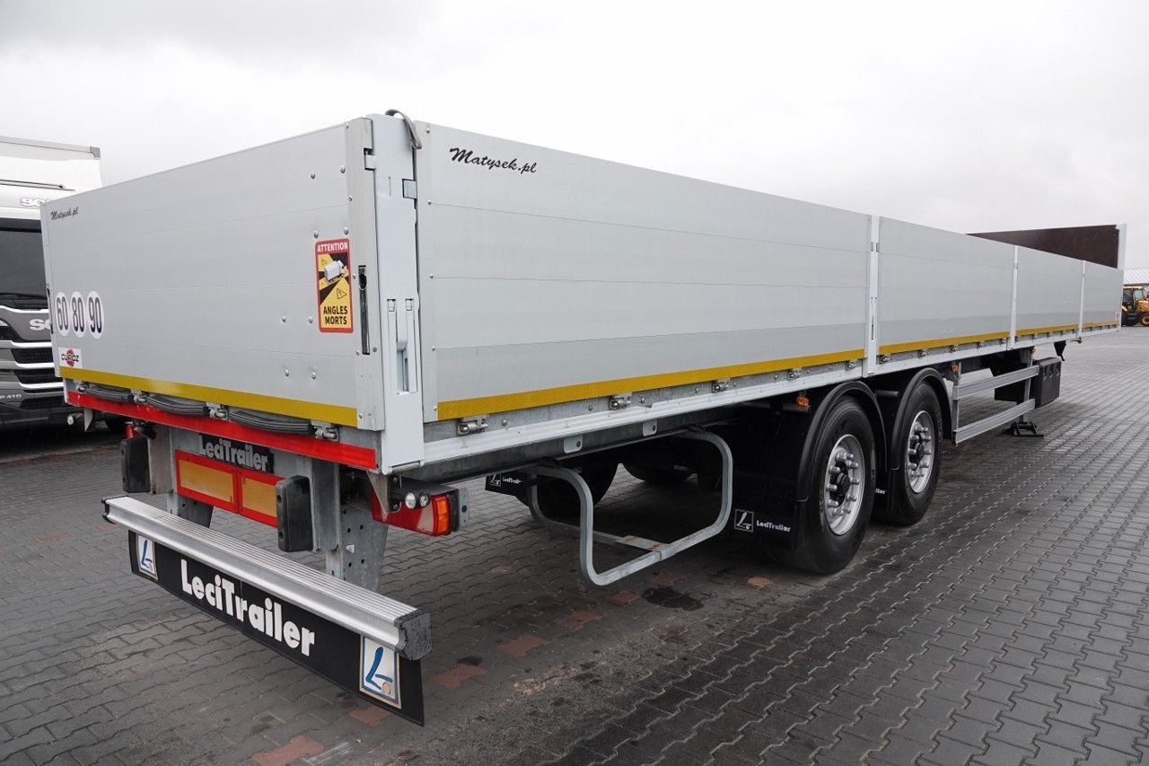 LeciTrailer NACZEPA BURTOWA / 2 OSIE / DO BUDOWLANKI / MOCN - Reboque plataforma/ Caixa aberta: foto 5 LeciTrailer NACZEPA BURTOWA / 2 OSIE / DO BUDOWLANKI / MOCN - Reboque plataforma/ Caixa aberta: foto 5