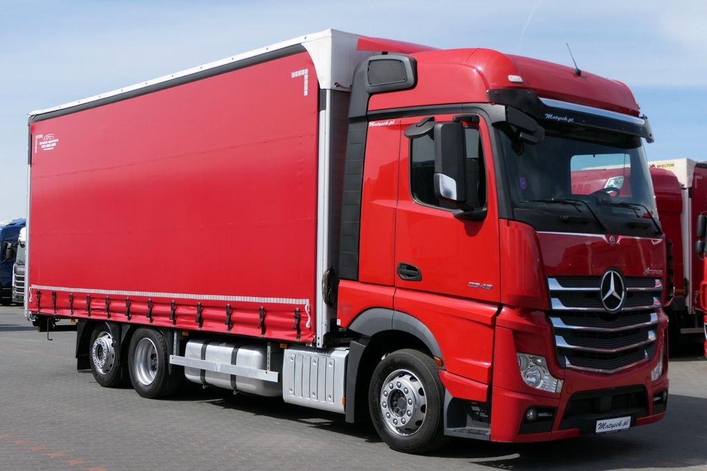 Mercedes-Benz ACTROS 25. 480 / FIRANKA / PODNOSZONY DACH / 3 o - Camião de lona: foto 5 Mercedes-Benz ACTROS 25. 480 / FIRANKA / PODNOSZONY DACH / 3 o - Camião de lona: foto 5