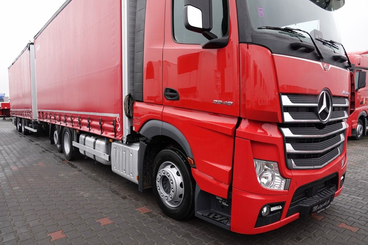 Leasing de  Mercedes-Benz ACTROS 2548 / ZESTAW TANDEM 120 M3 / PRZEJAZDOWY Mercedes-Benz ACTROS 2548 / ZESTAW TANDEM 120 M3 / PRZEJAZDOWY: foto 8