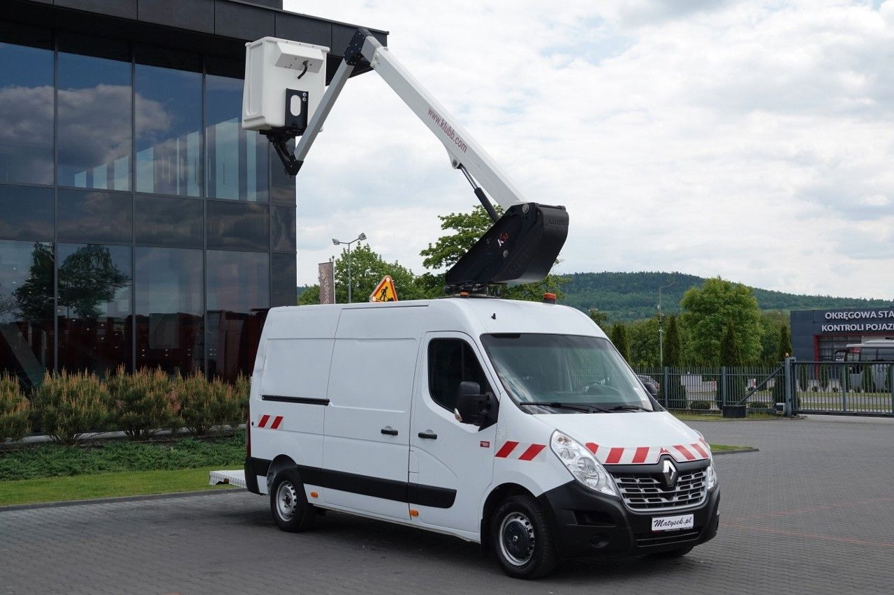 Renault MASTER / PODNOŚNIK KOSZOWY Renault MASTER / PODNOŚNIK KOSZOWY - Caminhão com plataforma aérea: foto 1 Renault MASTER / PODNOŚNIK KOSZOWY Renault MASTER / PODNOŚNIK KOSZOWY - Caminhão com plataforma aérea: foto 1