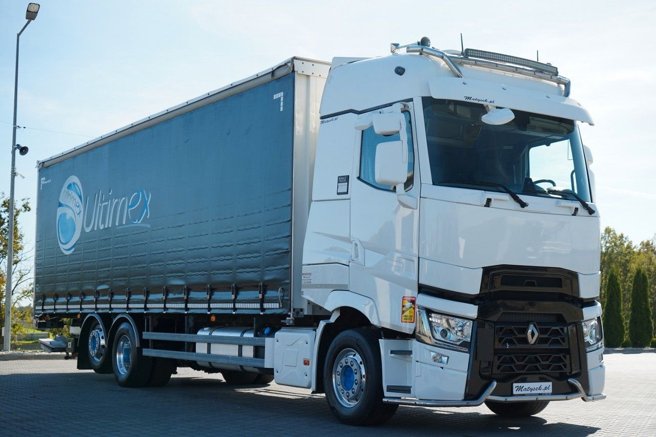 Renault T 440 / 6X2 / SOLÓWKA / FIRANKA 9.5 M / I-PARK - Camião de lona: foto 4 Renault T 440 / 6X2 / SOLÓWKA / FIRANKA 9.5 M / I-PARK - Camião de lona: foto 4