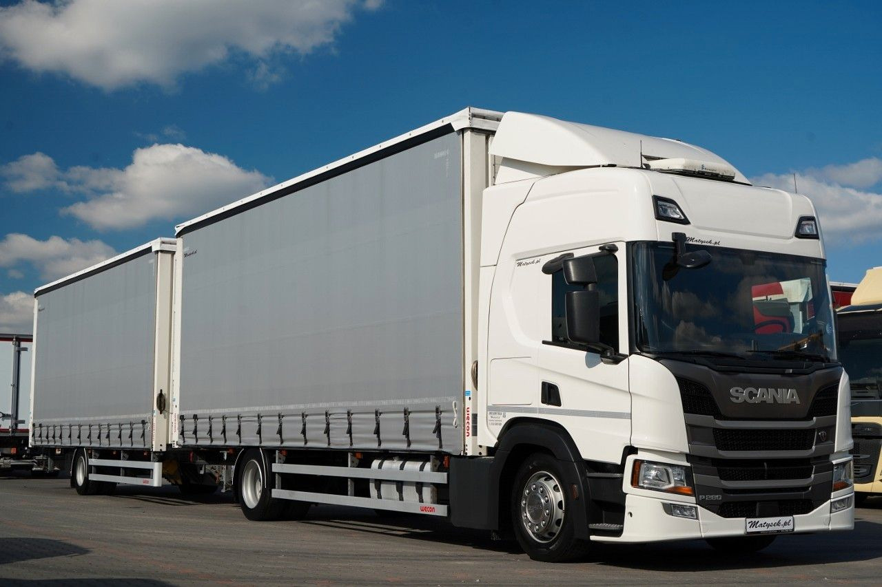 Scania P 280 / TANDEM / 4X2 / MEGA / I-PARK COOL / PRZ - Camião de lona: foto 1 Scania P 280 / TANDEM / 4X2 / MEGA / I-PARK COOL / PRZ - Camião de lona: foto 1