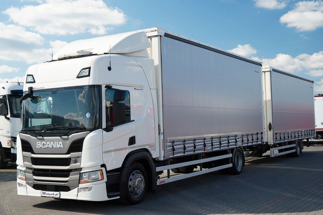 Scania P 280 / ZESTAW TANDEM / 120 M3 / WECON / 2022 R - Camião de lona: foto 3 Scania P 280 / ZESTAW TANDEM / 120 M3 / WECON / 2022 R - Camião de lona: foto 3
