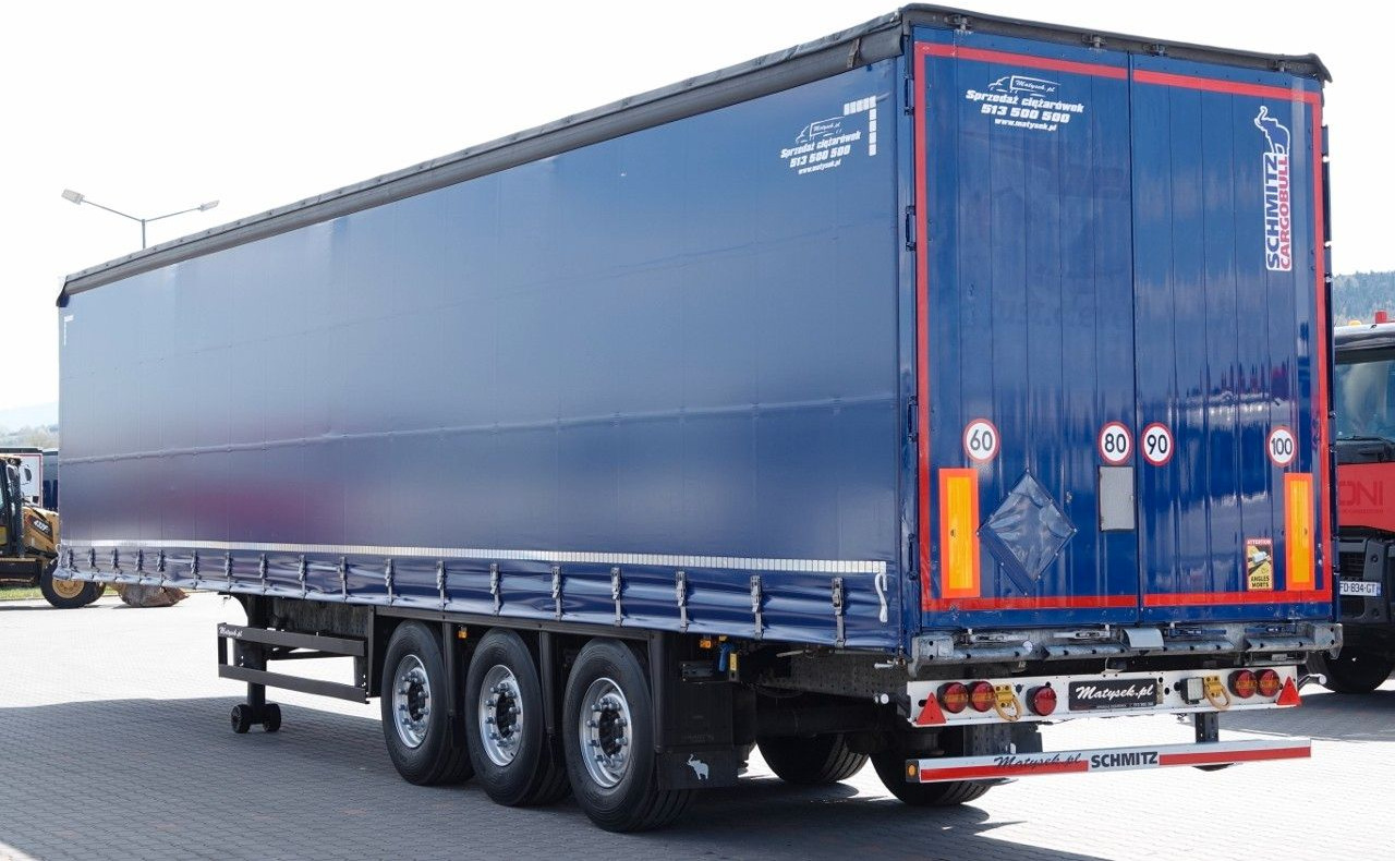 Schmitz Cargobull FIRANKA / STANDARD / OPONY 100% / MAŁO UŻYWANA - Semi-reboque de lona: foto 3 Schmitz Cargobull FIRANKA / STANDARD / OPONY 100% / MAŁO UŻYWANA - Semi-reboque de lona: foto 3