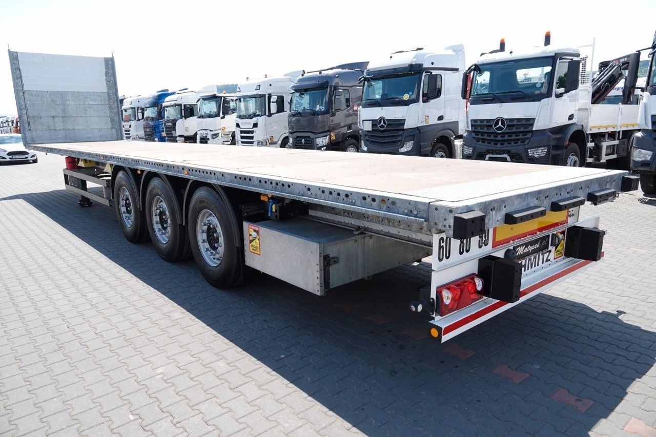 Semi-reboque plataforma/ Caixa aberta Schmitz Cargobull NACZEPA PLATFORMA / 2019 / OPONY 100% / WAGA: 5: foto 11