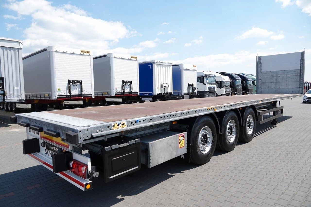 Semi-reboque plataforma/ Caixa aberta Schmitz Cargobull NACZEPA PLATFORMA / 2019 / OPONY 100% / WAGA: 5: foto 8