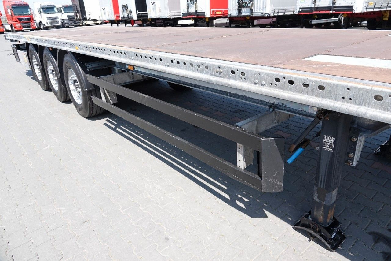 Semi-reboque plataforma/ Caixa aberta Schmitz Cargobull NACZEPA PLATFORMA / 2019 / OPONY 100% / WAGA: 5: foto 9