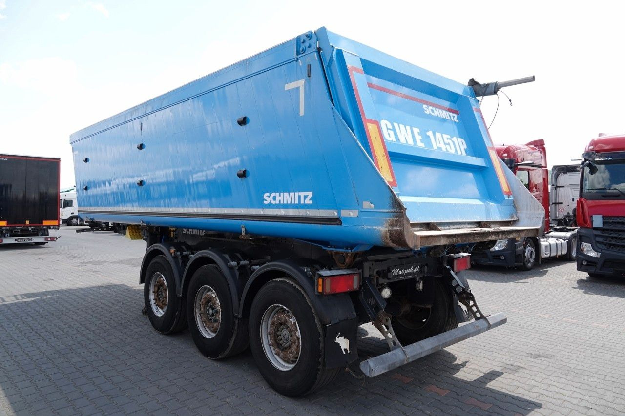 Schmitz Cargobull WYWROTKA 28 M3 / ALUMINIOWA / OŚ PODNOSZONA - Semi-reboque basculante: foto 5 Schmitz Cargobull WYWROTKA 28 M3 / ALUMINIOWA / OŚ PODNOSZONA - Semi-reboque basculante: foto 5