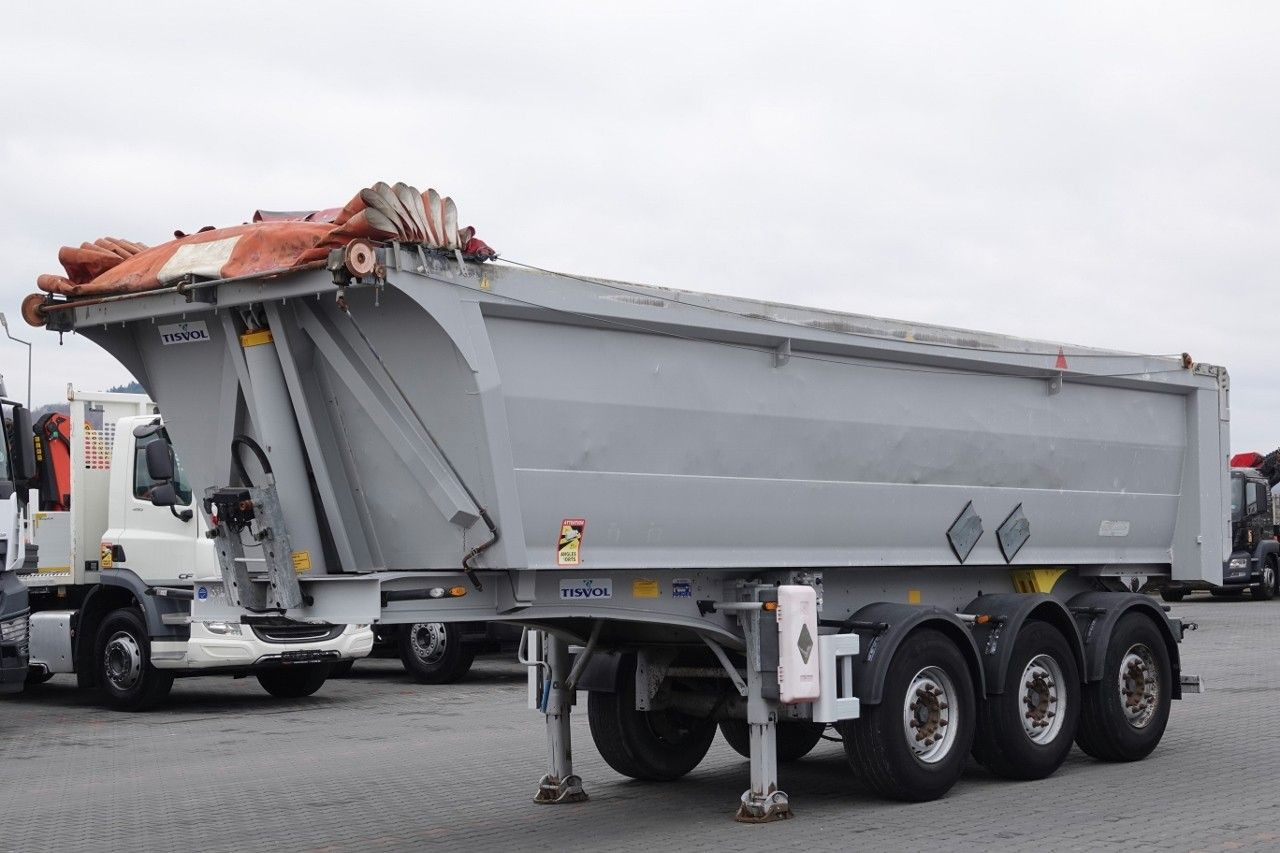 Stas TISVOL WYWROTKA / 24m3 / ALUMINIOWA / WAGA: 4900 - Semi-reboque basculante: foto 2 Stas TISVOL WYWROTKA / 24m3 / ALUMINIOWA / WAGA: 4900 - Semi-reboque basculante: foto 2