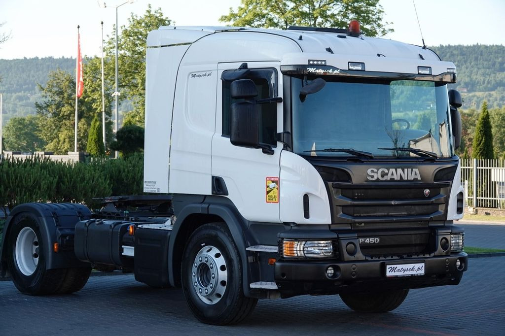 Scania P 450 / RETARDER / NISKA KABINA / WYSOKO ZAWIESZ - Tractor: foto 1 Scania P 450 / RETARDER / NISKA KABINA / WYSOKO ZAWIESZ - Tractor: foto 1