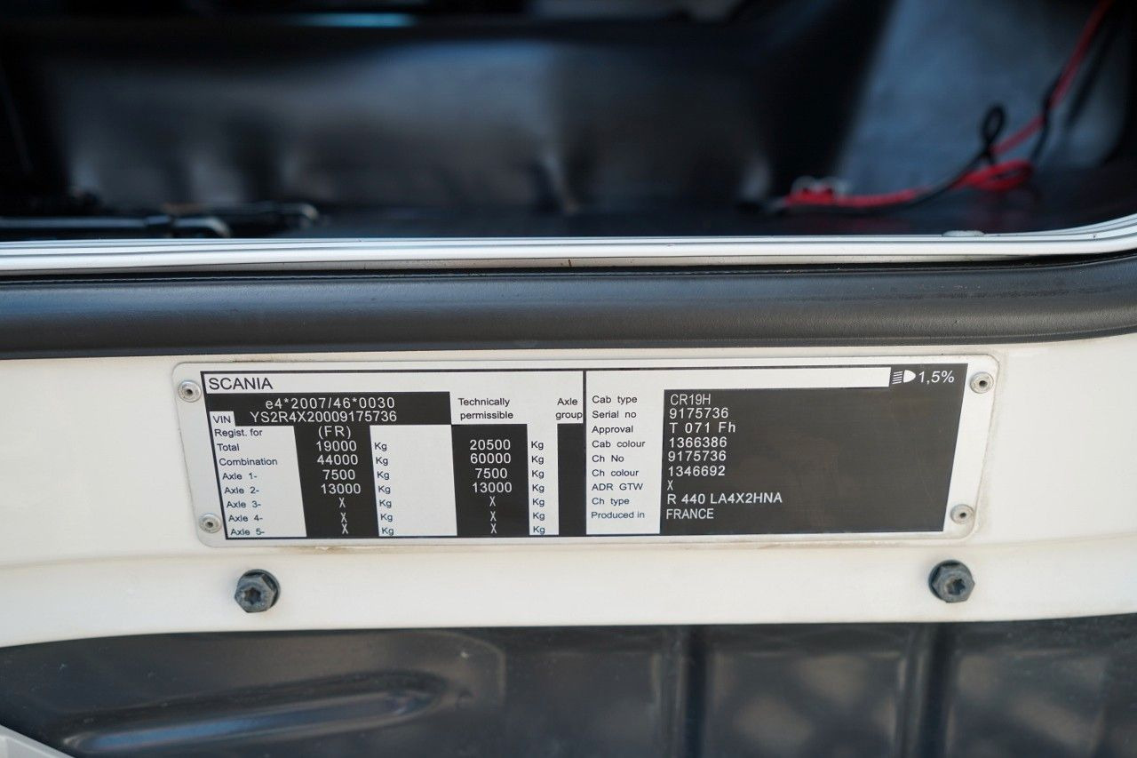 Leasing de  Scania R 440 / RETARDER / EURO 5 / PDE ADBLUE / HYDRAUL Scania R 440 / RETARDER / EURO 5 / PDE ADBLUE / HYDRAUL: foto 18