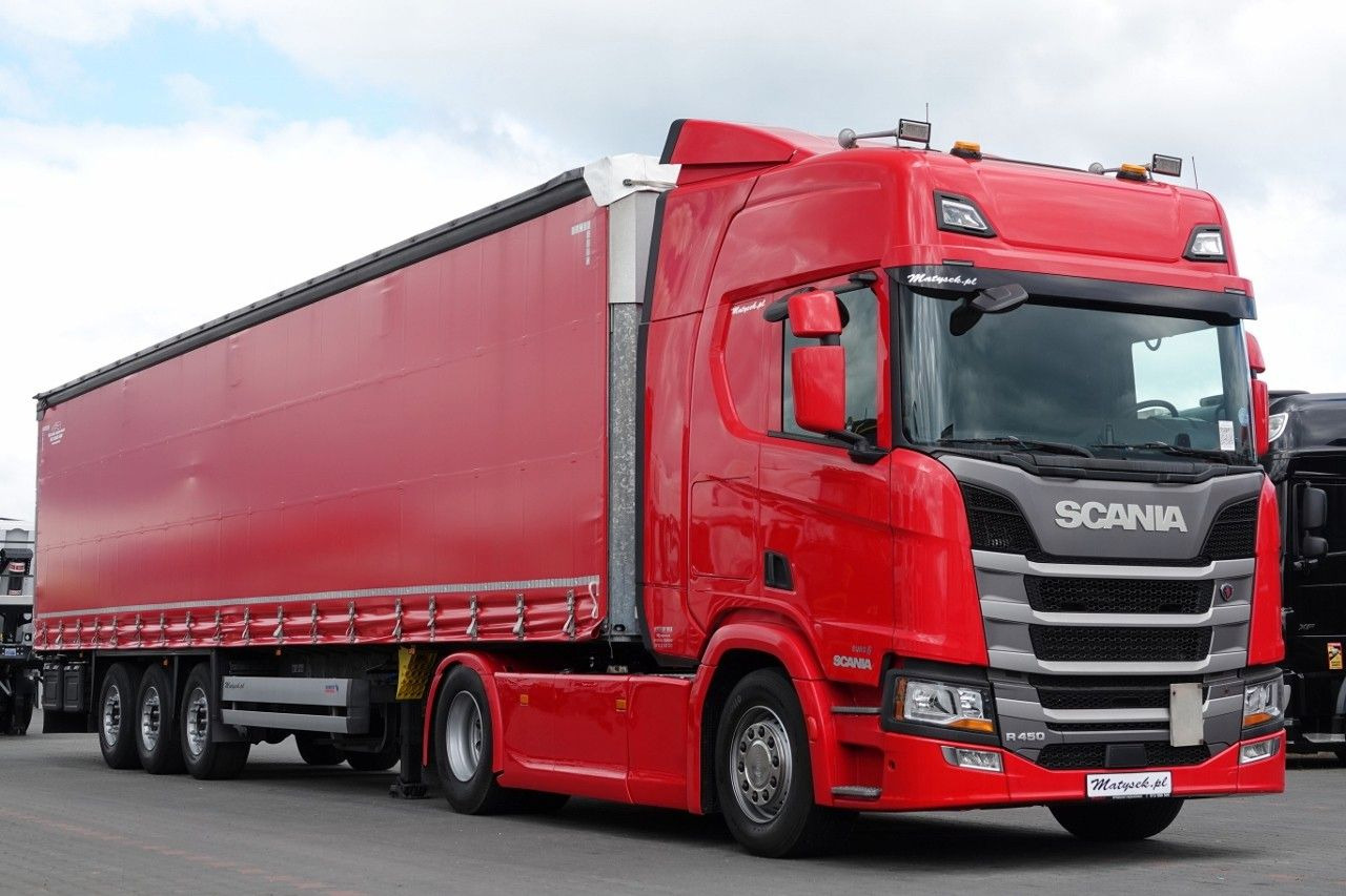 Scania R 450 / OPONY 100% / 2021 ROK / ZESTAW / FIRANKA - Tractor: foto 4 Scania R 450 / OPONY 100% / 2021 ROK / ZESTAW / FIRANKA - Tractor: foto 4
