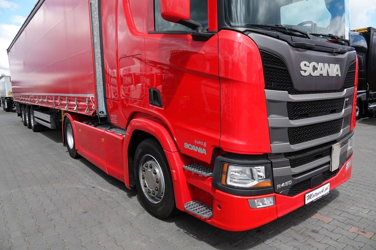 Scania R 450 / OPONY 100% / 2021 ROK / ZESTAW / FIRANKA - Tractor: foto 5 Scania R 450 / OPONY 100% / 2021 ROK / ZESTAW / FIRANKA - Tractor: foto 5