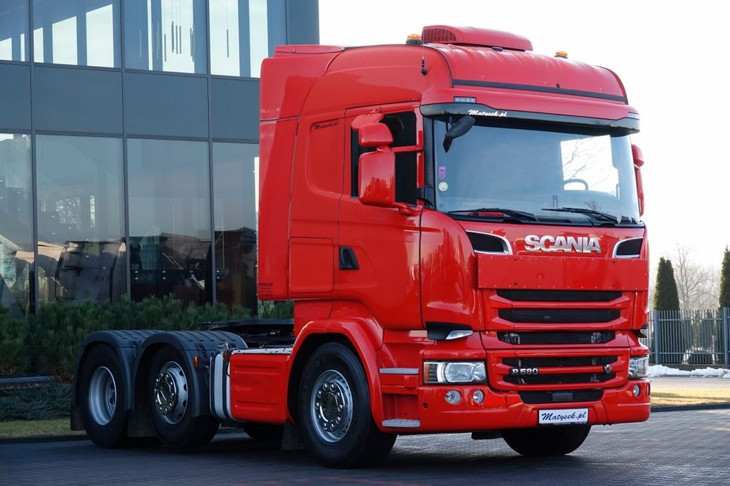 Scania R 580 / V8 / 6x2 / PUSHER / OŚ PODNOSZONA / OŚ - Tractor: foto 1 Scania R 580 / V8 / 6x2 / PUSHER / OŚ PODNOSZONA / OŚ - Tractor: foto 1