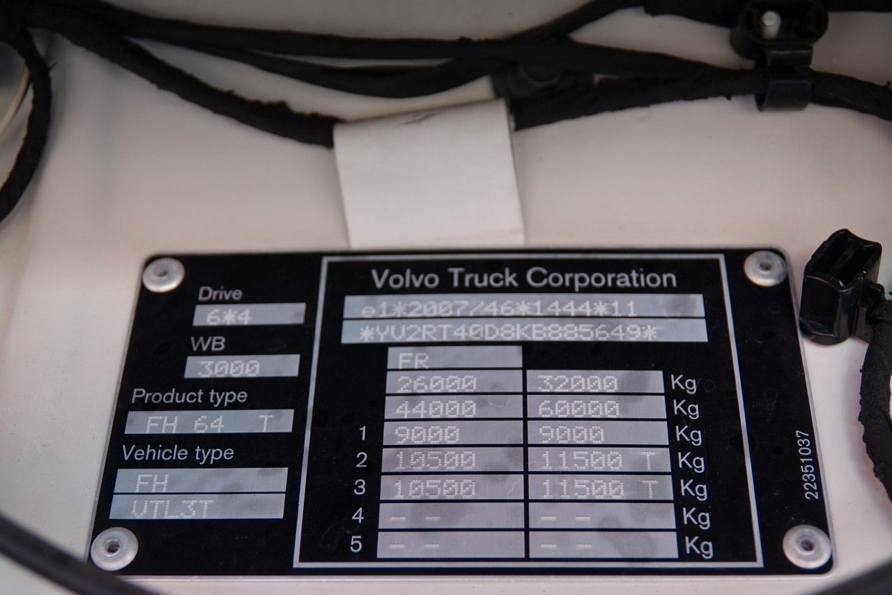 Tractor Volvo FH 500 / 6X4 / HYDRAULIKA / RETARDER / I-PARK CO: foto 18