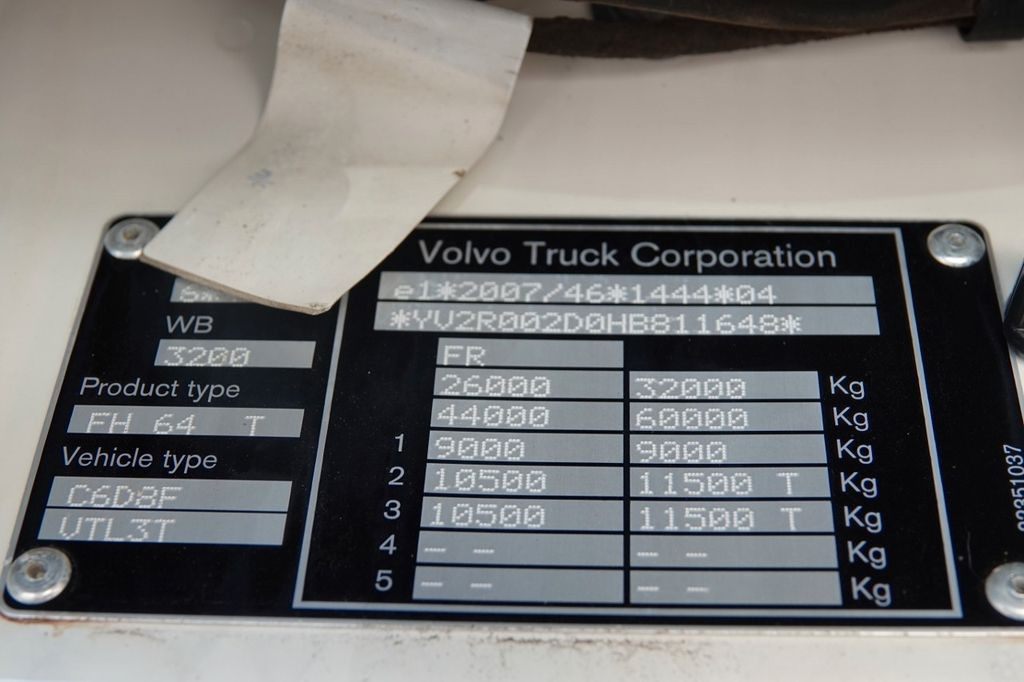 Tractor Volvo FH 540 / 6x4 / HYDRAULIKA / I -PARK COOL /3 OSIE: foto 18