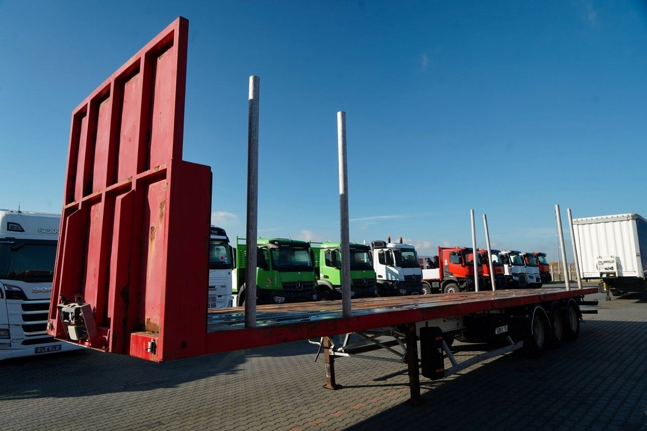 Trailor NACZEPA PLATFORMA / KŁONICE / OŚ SKRĘTNA - Semi-reboque plataforma/ Caixa aberta: foto 5 Trailor NACZEPA PLATFORMA / KŁONICE / OŚ SKRĘTNA - Semi-reboque plataforma/ Caixa aberta: foto 5