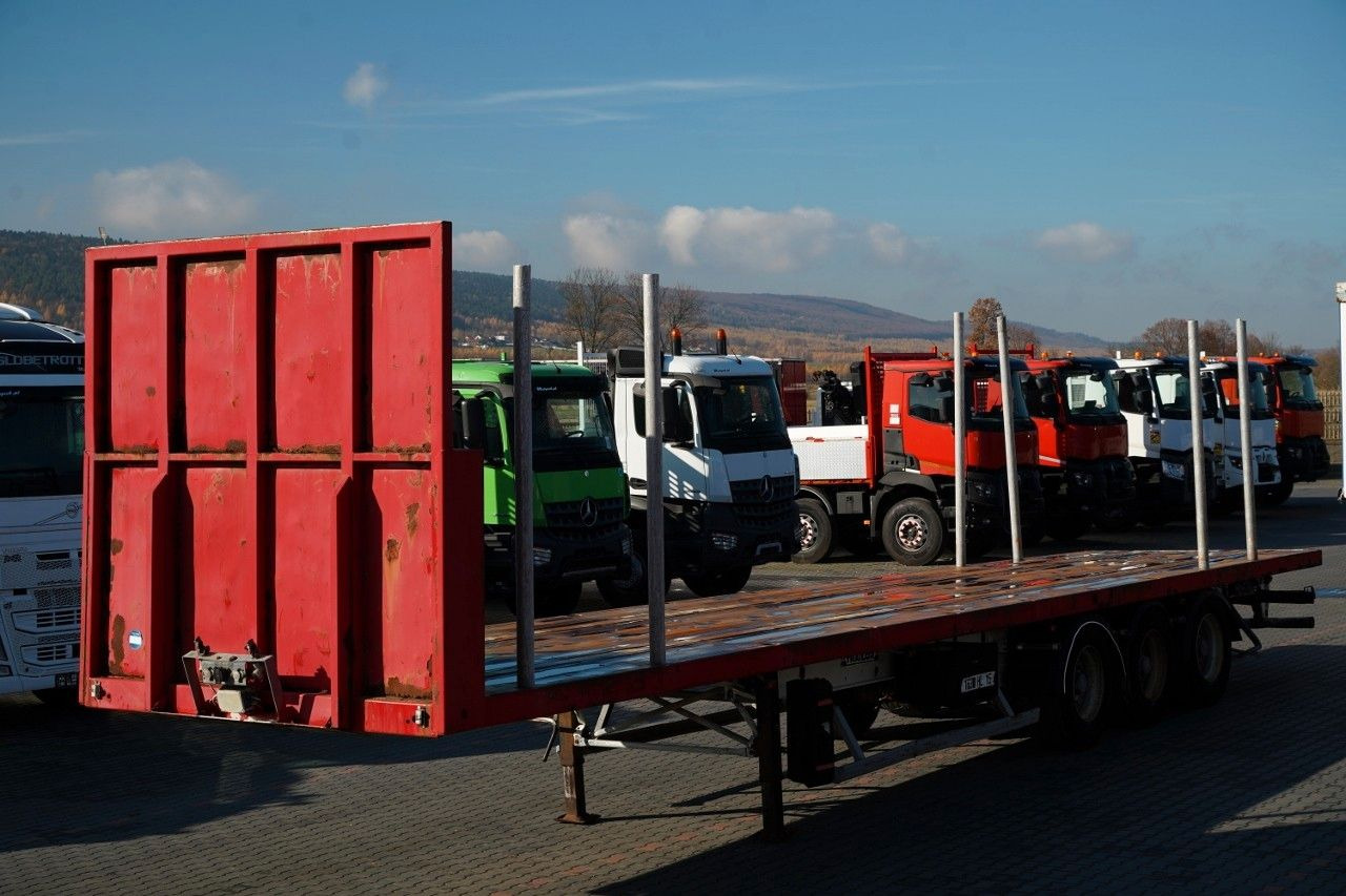 Trailor NACZEPA PLATFORMA / KŁONICE / OŚ SKRĘTNA - Semi-reboque plataforma/ Caixa aberta: foto 3 Trailor NACZEPA PLATFORMA / KŁONICE / OŚ SKRĘTNA - Semi-reboque plataforma/ Caixa aberta: foto 3