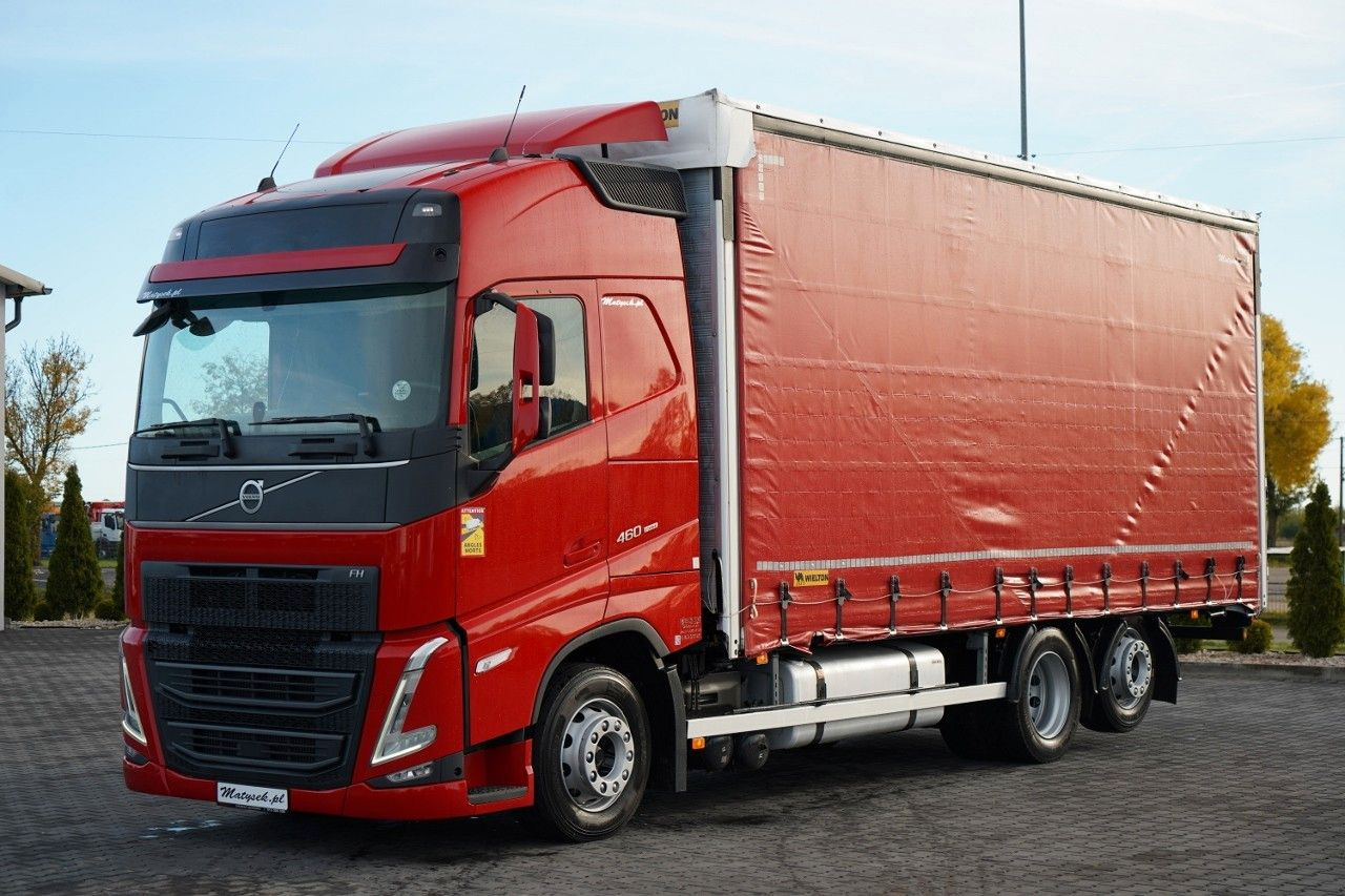Volvo FH 460 / SOLÓWKA / I-SAVE / I-PARK COOL / OŚ POD - Camião de lona: foto 4 Volvo FH 460 / SOLÓWKA / I-SAVE / I-PARK COOL / OŚ POD - Camião de lona: foto 4