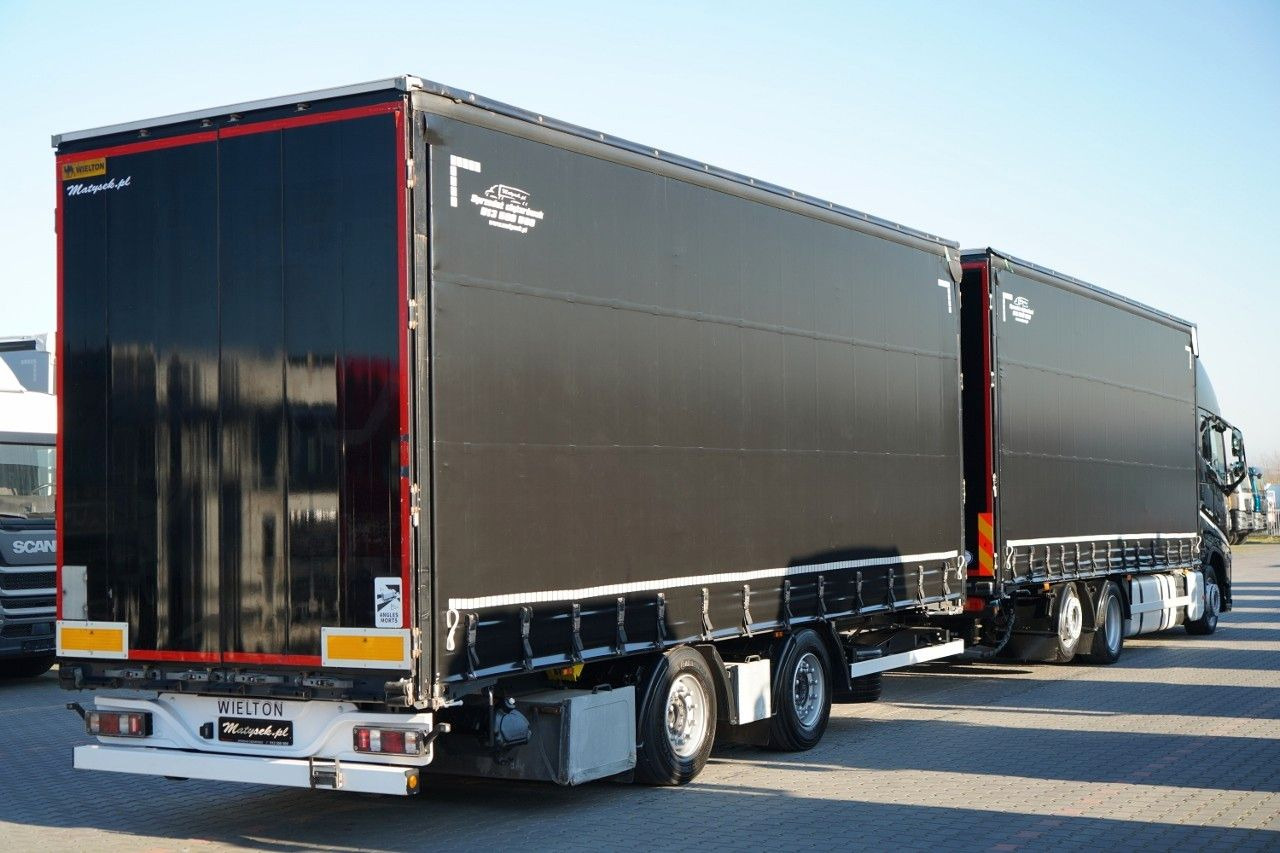Volvo FH 460 / ZESTAW TANDEM / 120 M3 / PRZEJAZDOWY / - Camião de lona: foto 3 Volvo FH 460 / ZESTAW TANDEM / 120 M3 / PRZEJAZDOWY / - Camião de lona: foto 3