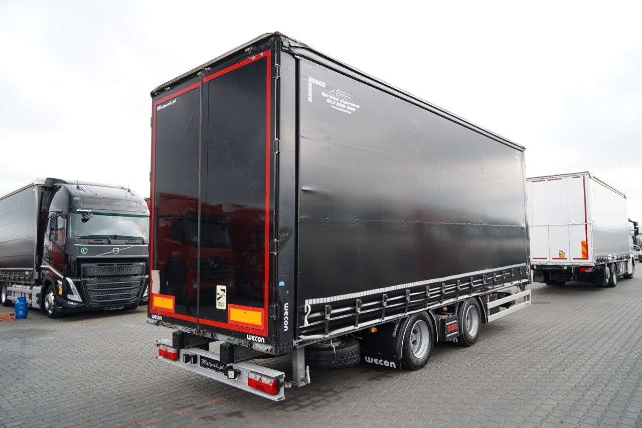 Wecon PRZYCZEPA - 7,7 M / TANDEM / PRZEJAZDOWA / - Reboque de lona: foto 5 Wecon PRZYCZEPA - 7,7 M / TANDEM / PRZEJAZDOWA / - Reboque de lona: foto 5