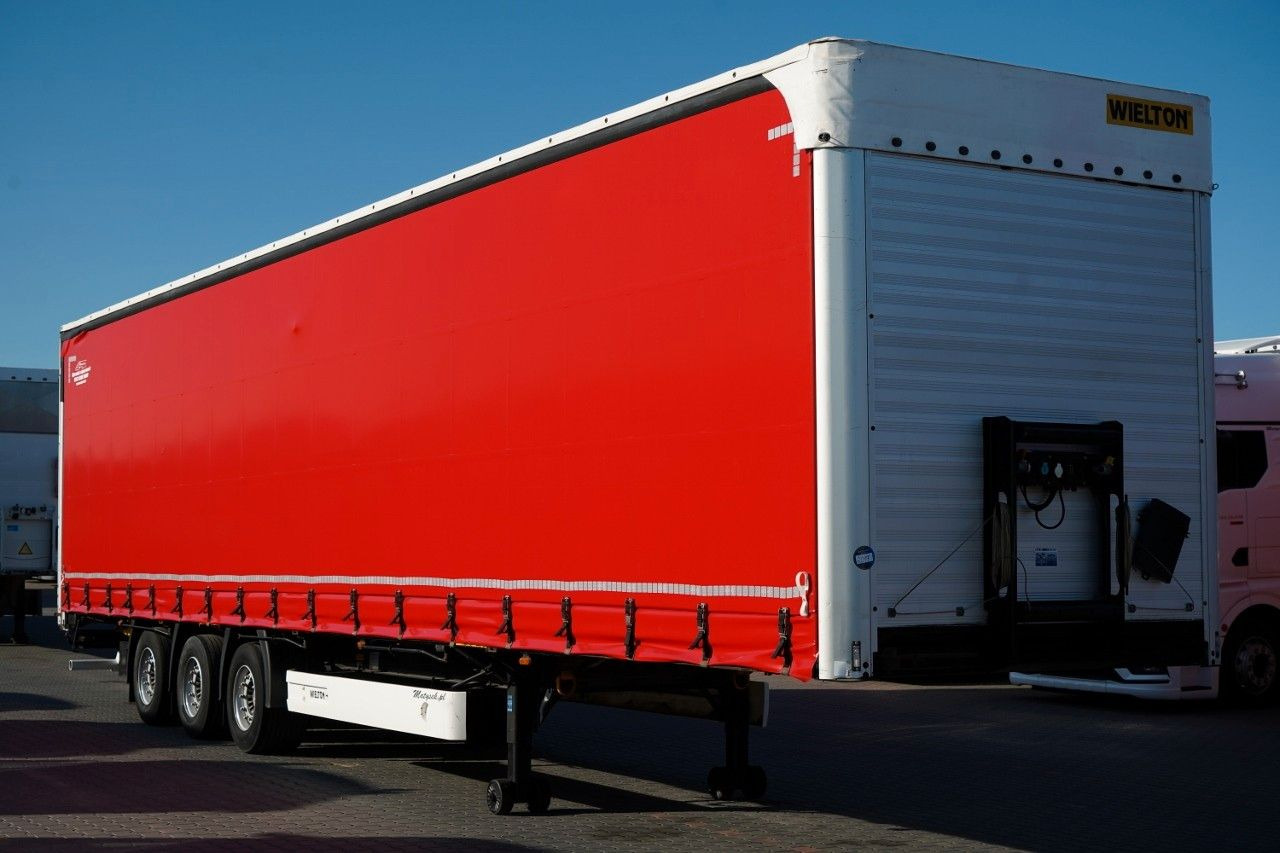 Wielton FIRANKA MEGA / LOWDECK / BDE - ROZSUWANE SŁUPKI - Semi-reboque de lona: foto 1 Wielton FIRANKA MEGA / LOWDECK / BDE - ROZSUWANE SŁUPKI - Semi-reboque de lona: foto 1