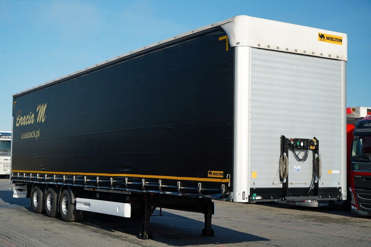 Wielton FIRANKA / MEGA / LOWDECK / MAŁO UŻYWANA / 80 TYS - Semi-reboque de lona: foto 1 Wielton FIRANKA / MEGA / LOWDECK / MAŁO UŻYWANA / 80 TYS - Semi-reboque de lona: foto 1