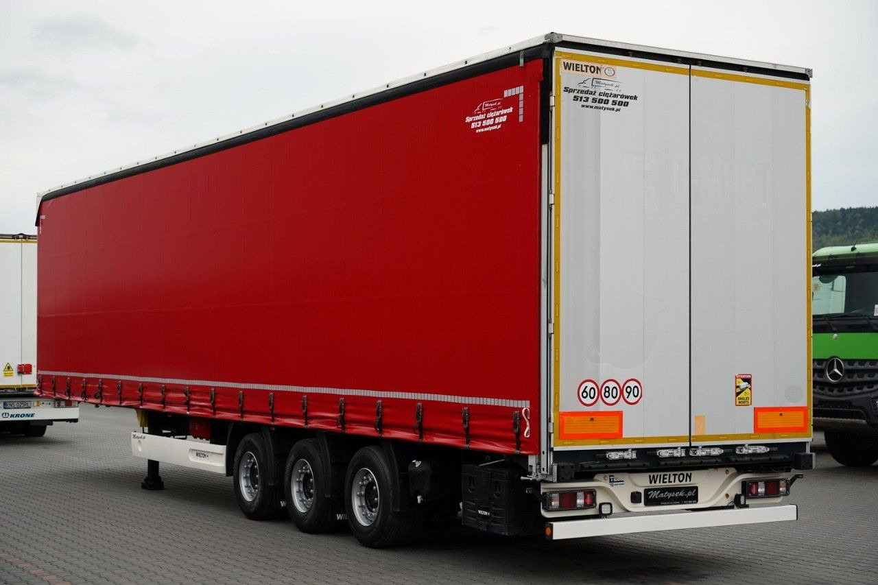 Wielton FIRANKA MEGA / LOWDECK / OŚ PODNOSZONA / OSIE SA - Semi-reboque de lona: foto 5 Wielton FIRANKA MEGA / LOWDECK / OŚ PODNOSZONA / OSIE SA - Semi-reboque de lona: foto 5