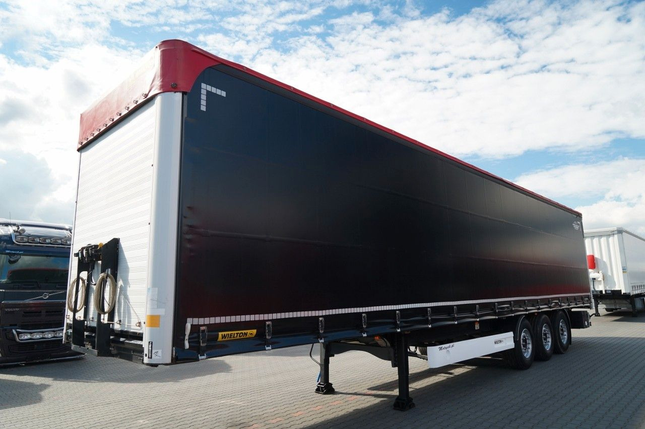 Wielton / FIRANKA STANDARD / MULDA DO STALI - 9 M / OŚ - Semi-reboque de lona: foto 3 Wielton / FIRANKA STANDARD / MULDA DO STALI - 9 M / OŚ - Semi-reboque de lona: foto 3