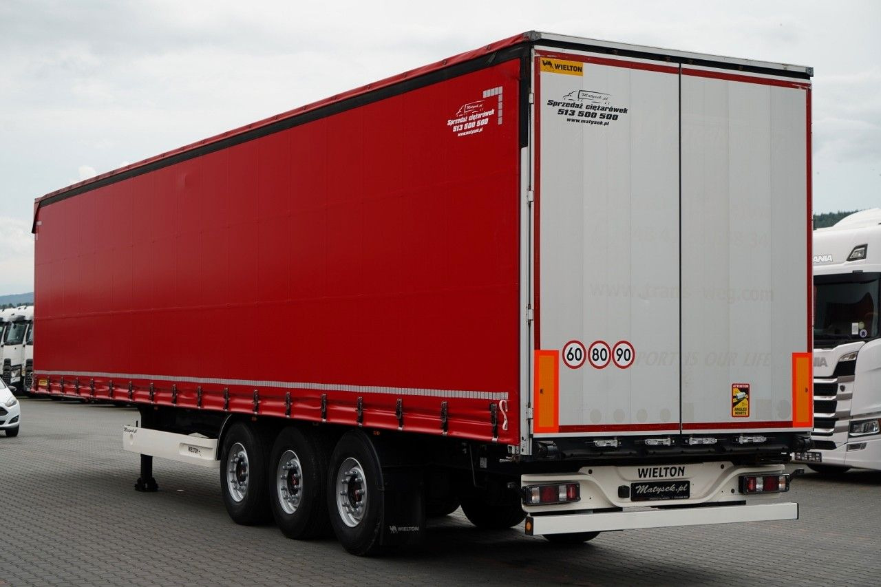 Wielton / FIRANKA STANDARD / MULDA DO STALI - 9 M / OŚ - Semi-reboque de lona: foto 5 Wielton / FIRANKA STANDARD / MULDA DO STALI - 9 M / OŚ - Semi-reboque de lona: foto 5