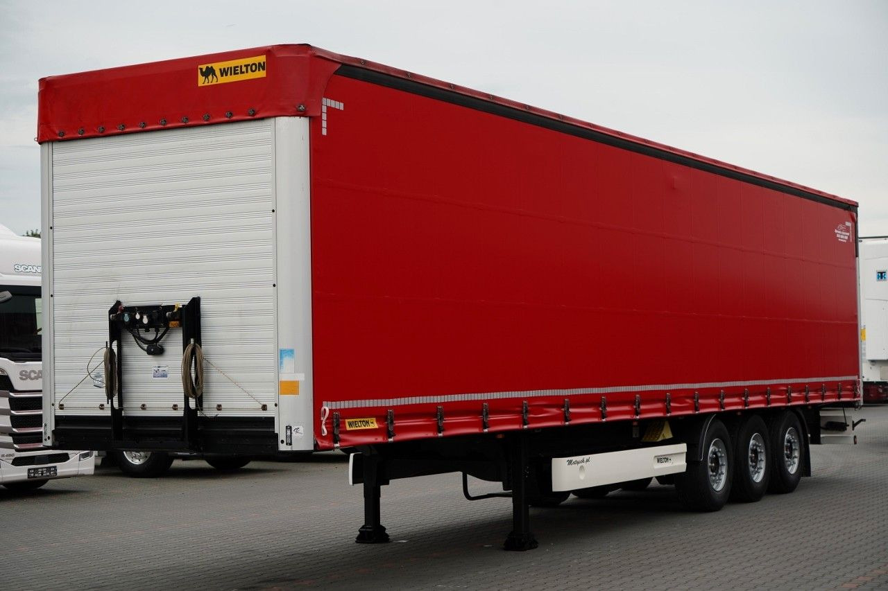 Wielton / FIRANKA STANDARD / MULDA DO STALI - 9 M / OŚ - Semi-reboque de lona: foto 3 Wielton / FIRANKA STANDARD / MULDA DO STALI - 9 M / OŚ - Semi-reboque de lona: foto 3