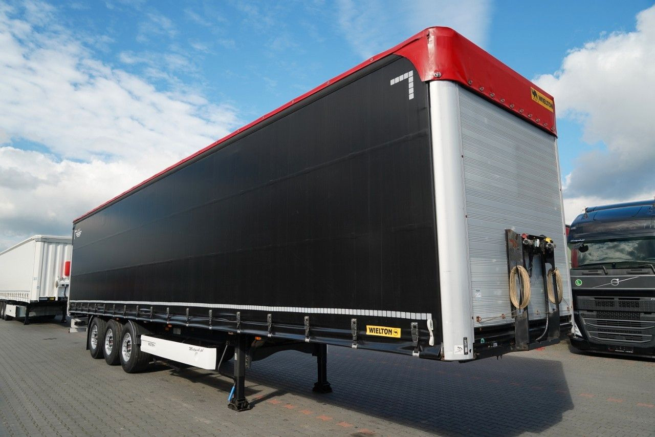 Wielton / FIRANKA STANDARD / MULDA DO STALI - 9 M / OŚ - Semi-reboque de lona: foto 2 Wielton / FIRANKA STANDARD / MULDA DO STALI - 9 M / OŚ - Semi-reboque de lona: foto 2