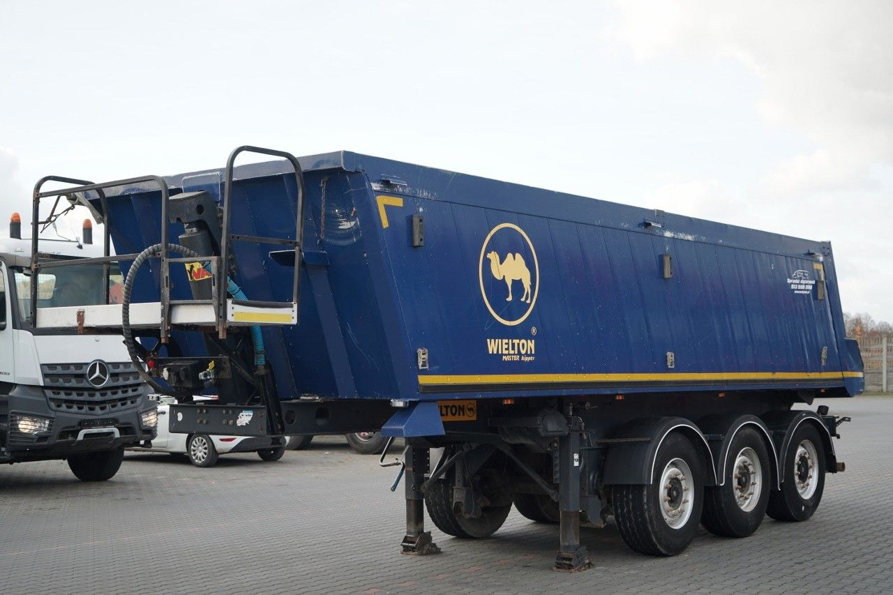 Wielton WYWROTKA / 24 M3 / ALUMINIOWA / OŚ PODNOSZONA / - Semi-reboque basculante: foto 1 Wielton WYWROTKA / 24 M3 / ALUMINIOWA / OŚ PODNOSZONA / - Semi-reboque basculante: foto 1