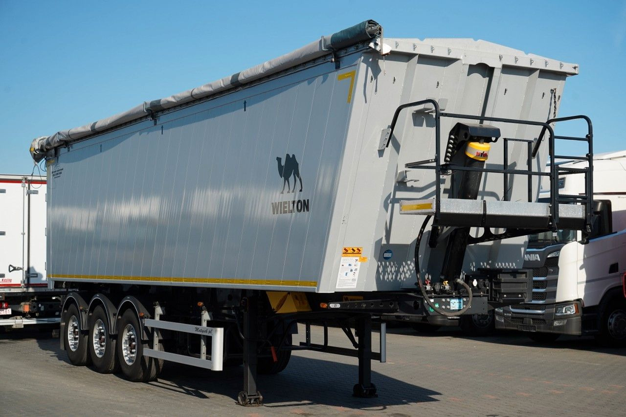 Wielton WYWROTKA 55 m3 / 2023 / MAŁO UŻYWANA / 80 TYS. K - Semi-reboque basculante: foto 1 Wielton WYWROTKA 55 m3 / 2023 / MAŁO UŻYWANA / 80 TYS. K - Semi-reboque basculante: foto 1