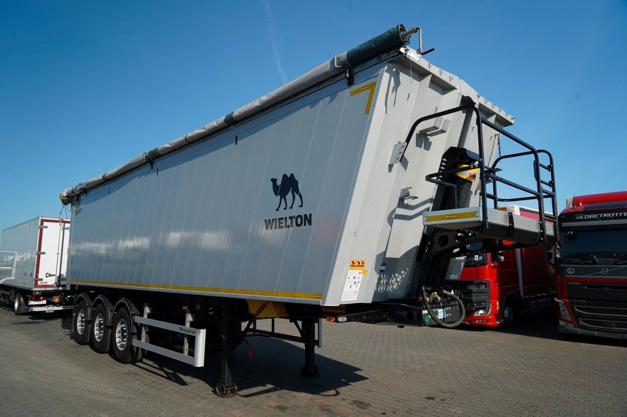 Wielton WYWROTKA 55 m3 / 2023 / MAŁO UŻYWANA / 80 TYS. K - Semi-reboque basculante: foto 2 Wielton WYWROTKA 55 m3 / 2023 / MAŁO UŻYWANA / 80 TYS. K - Semi-reboque basculante: foto 2