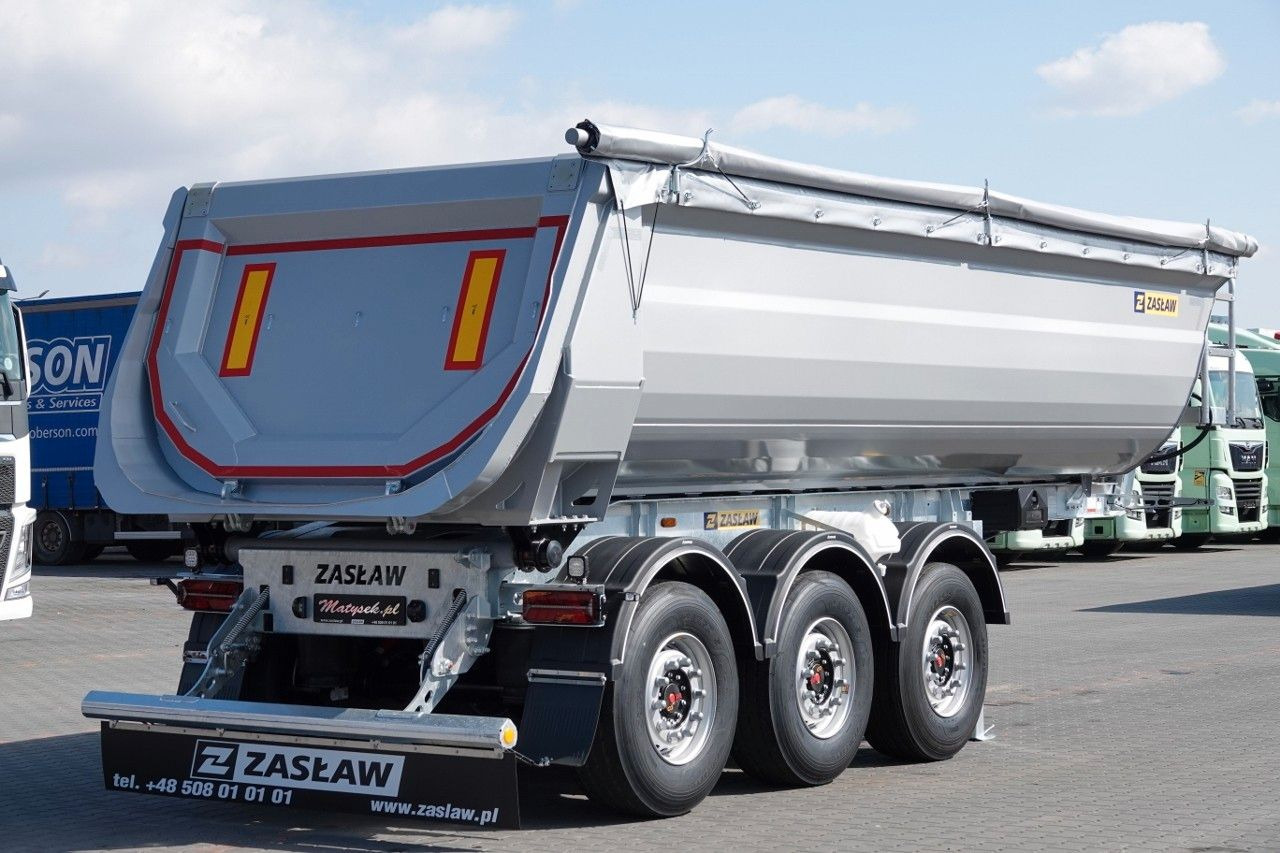 ZASŁAW WYWROTKA 24 m3 / FABRYCZNIE NOWA / STALOWA / RYN - Semi-reboque basculante: foto 5 ZASŁAW WYWROTKA 24 m3 / FABRYCZNIE NOWA / STALOWA / RYN - Semi-reboque basculante: foto 5