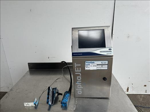 Koenig and Bauer Alphajet Into Inkjet printer - Máquina de embalagem: foto 1 Koenig and Bauer Alphajet Into Inkjet printer - Máquina de embalagem: foto 1
