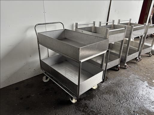 NNP Stainless trolleys - Equipamento de processamento de alimentos: foto 3 NNP Stainless trolleys - Equipamento de processamento de alimentos: foto 3